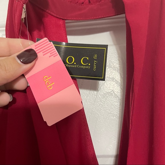 Surplus Chiffon Flared Dress - Picture 4 of 6